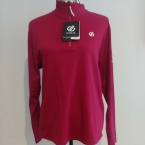 NWT!! Dare 2B Lowline II Core Stretch 1/4 Zip Ski Baselayer Top Size 10